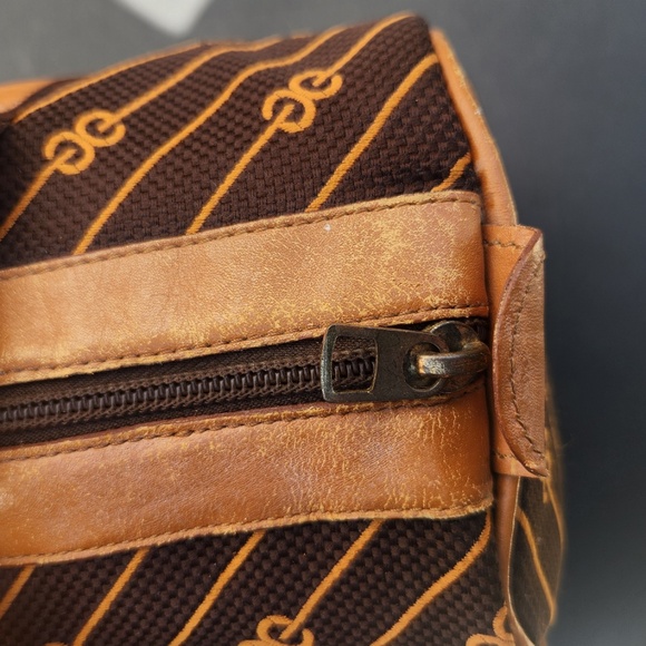 Vintage Gucci Centennial Canvas and Leather Handbag - Picture 5 of 13